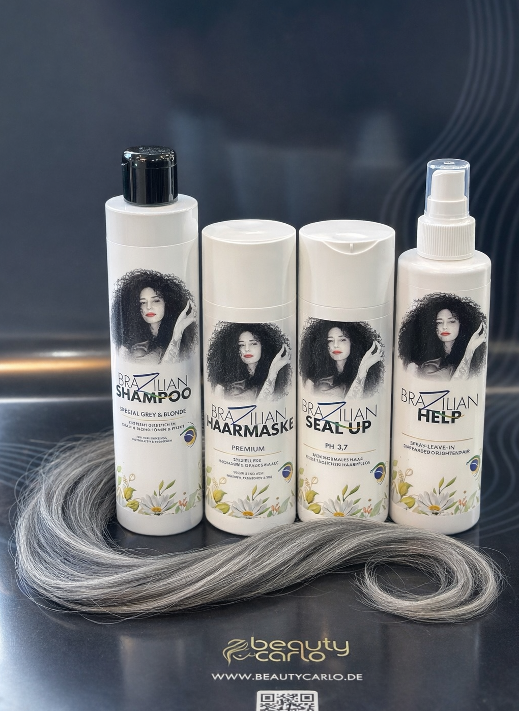 Brazilian Grey Hair & Blond Set